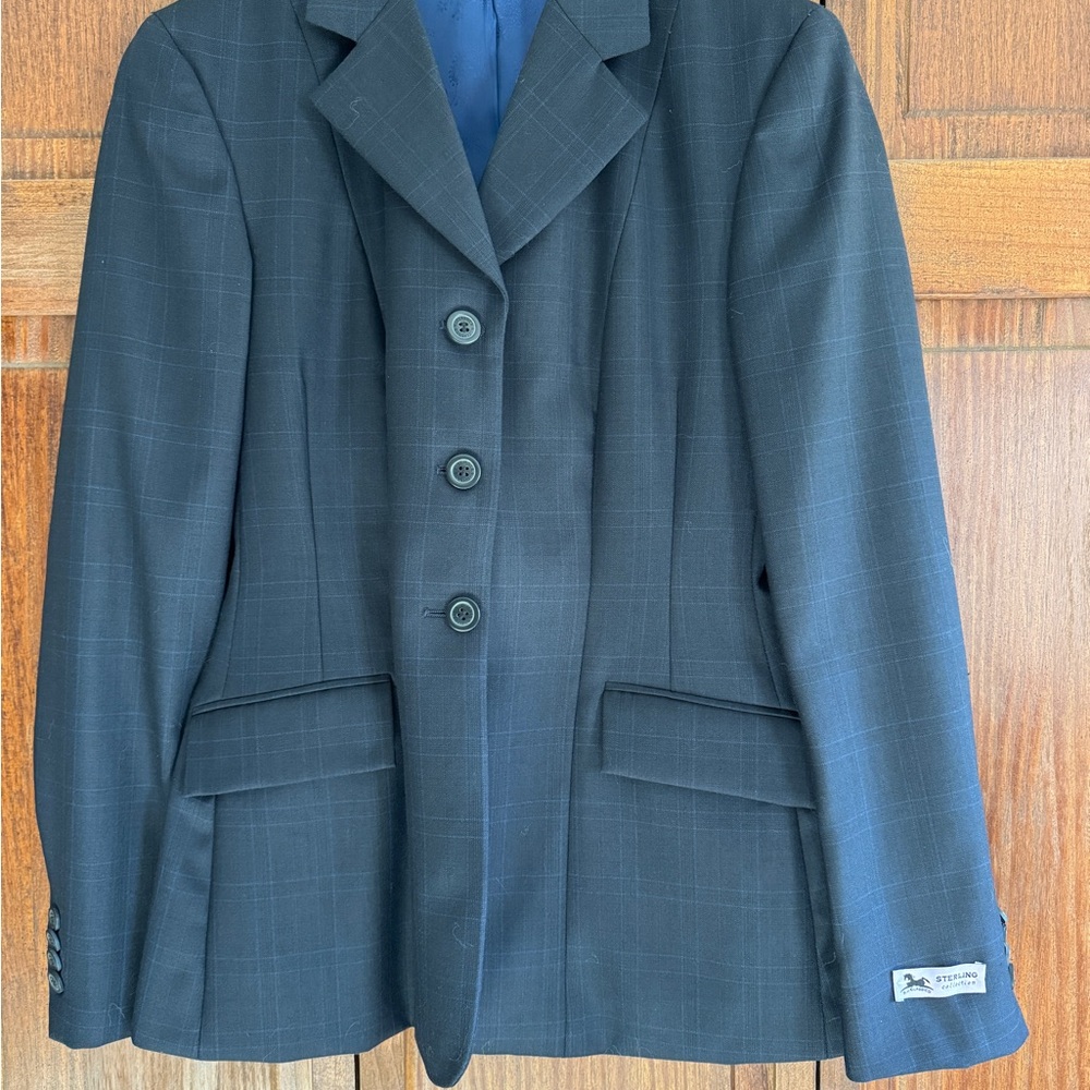 RJ Classic Sterling Equestrian Hunt Seat Show Coat